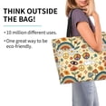 thumbnail image 2 of Kdxio 70s Hippie Style Casual Tote Bags Women Big Capacity Shoulder Bag for Women Travel Shoulder Bags Handbags, 2 of 8