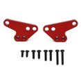 thumbnail image 1 of facefd Front Rear Shock Absorber Lightweight RC Car Upgrade Part Lower Mounting Code Portable Crawler Damper DIY Accessories Parts Silver/1 Pair Red/1 Pair, 1 of 6