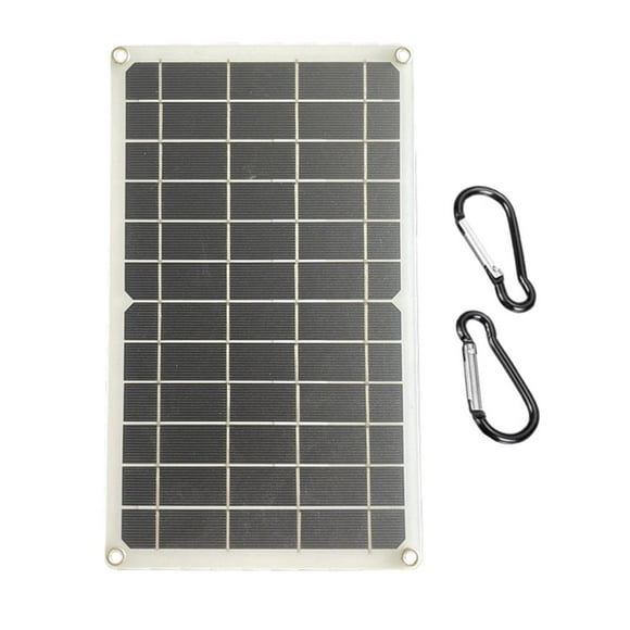 Solar Charger 10W 5V Waterproof Portable Solar Power Bank Outdoor Solar Panel Ph Chargers Compatible Camera for Climbing,Hiking,Camping