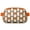 Orange-6, variant on Aesthetic Butterfly Print Belt Bag – Cute Crossbody Waist Pack for Women with Tropical Flowers Pattern, Colorful & Fashion-Forward Travel Fanny Bag
