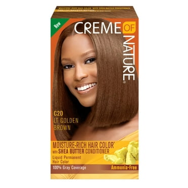 Creme Of Nature Color C20 Light Golden Brown Kit (Pack of 2)
