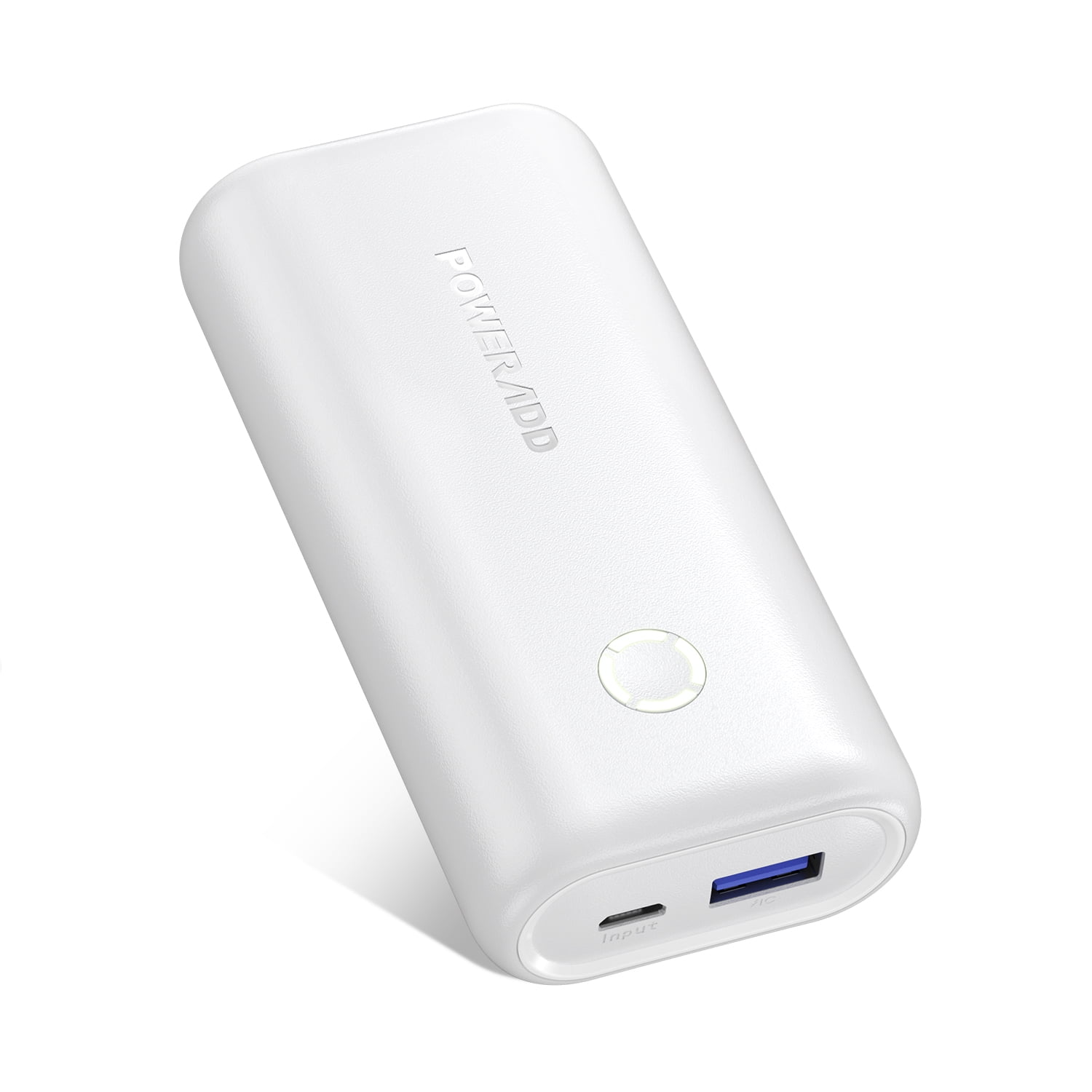 Poweradd Slim2 Mini 10000mAh Power Bank Portable Charger USB Ports External Battery for iPhone Samsung Mobile Cellphone