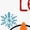 White with Stripes, variant on Inktastic Christmas Let It Snow Cute Snow Man with Snowflakes Girls Toddler Dress