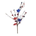 thumbnail image 2 of Danhjin 4th of July Flowers, Five Pointed Star Berries Artificial Floral Arrangement for Home Ornament, 2 of 6