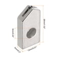 thumbnail image 2 of Uxcell 4Pcs Cuchillas de Repuesto para Cortador de Botellas de Vidrio Cabeza de Cortador de Carburo de Tungsteno para Máquina de Corte de Lentes de Botellas, 2 of 6