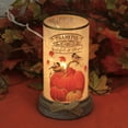 thumbnail image 3 of Stony Creek Thankful & Blessed Hurricane Glass Autumn Pre-Lit Glt0287 Bird, 3 of 3