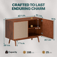 thumbnail image 5 of Mandy 2-Door Cabinet - Dark Chocolate, 5 of 10