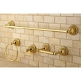 thumbnail image 7 of Kingston Brass BAK3961478ORB Restoration 4-Piece Bathroom Hardware, Oil Rubbed Bronze, 7 of 7