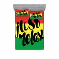 thumbnail image 2 of Saying Bedding Set with Sheet & Covers, Rastafarian Design Just Relax Message on Vermilion Yellow and Green Stripe Backdrop, Printed Bedroom Decor 2 Shams, 4 Sizes, Multicolor, by Ambesonne, 2 of 3