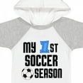 thumbnail image 4 of Inktastic My 1st Soccer Season Boys Baby Bodysuit, 4 of 5