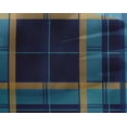 thumbnail image 4 of oneOone Georgette Viscose Dark Blue Fabric Madras Check Craft Projects Decor Fabric Printed By The Yard 42 Inch Wide, 4 of 4