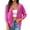 503_Hot Pink, variant on Jxximdong Cardigans for Women, Solid Color V Tie with Lace Buttons Imitation Ice Long Sleeved Knitted Cardigan, Women's Bolero Shrugs Black