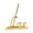 Gold, variant on Yihuala Valentine's Day Metal Message Pens Love Words for Creative Design Supplies for Expressing Feeling Blessing Tool