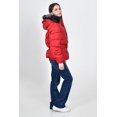 thumbnail image 2 of Chamarra con cinto y capucha desmontable Roman Fashion /Juvenil, 8380 (Rojo) rojo M, 2 of 6