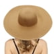 thumbnail image 2 of ¡Rebajas! Sombrero Fdelink para el sol, con protección UV, para verano, para mujer, ancho, de paja, para playa, para niña pequeña, plegable, color caqui., 2 of 3