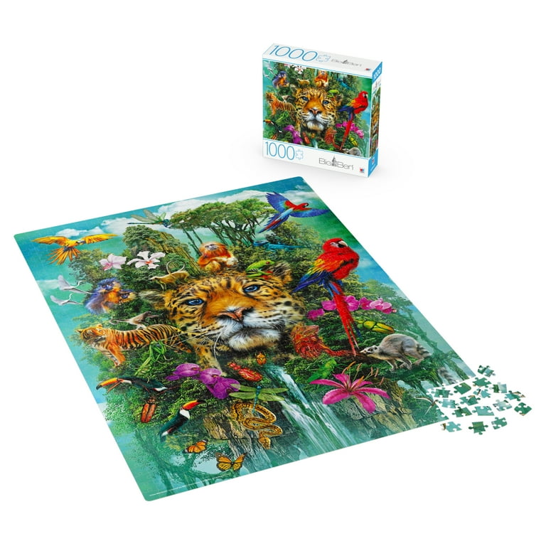 1000-Piece Big Ben Jigsaw Puzzle, King of the Jungle