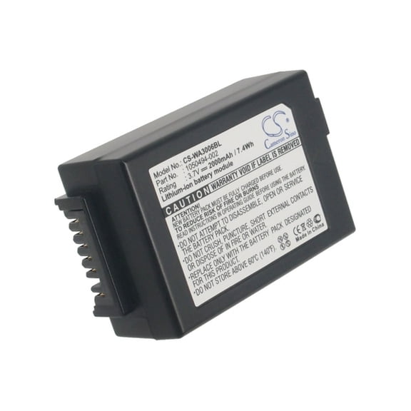 2000mAh 1050494-002 Battery for Psion 1050494, 7525, 7525C, 7527, G1, G2, WA3006, WA3010, WorkAbout Pro C, Pro G1, Pro G2, Pro G3