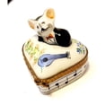 thumbnail image 5 of Musical Love Mouse for Romantic Keepsakes Limoges Box Porcelain Figurine, 5 of 6
