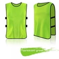 thumbnail image 4 of New Adult Children Football Soccer Kid Team Sports Training Pinnies Jerseys Quick-dry Breathable Training Bib Vest Outdoor, 4 of 5