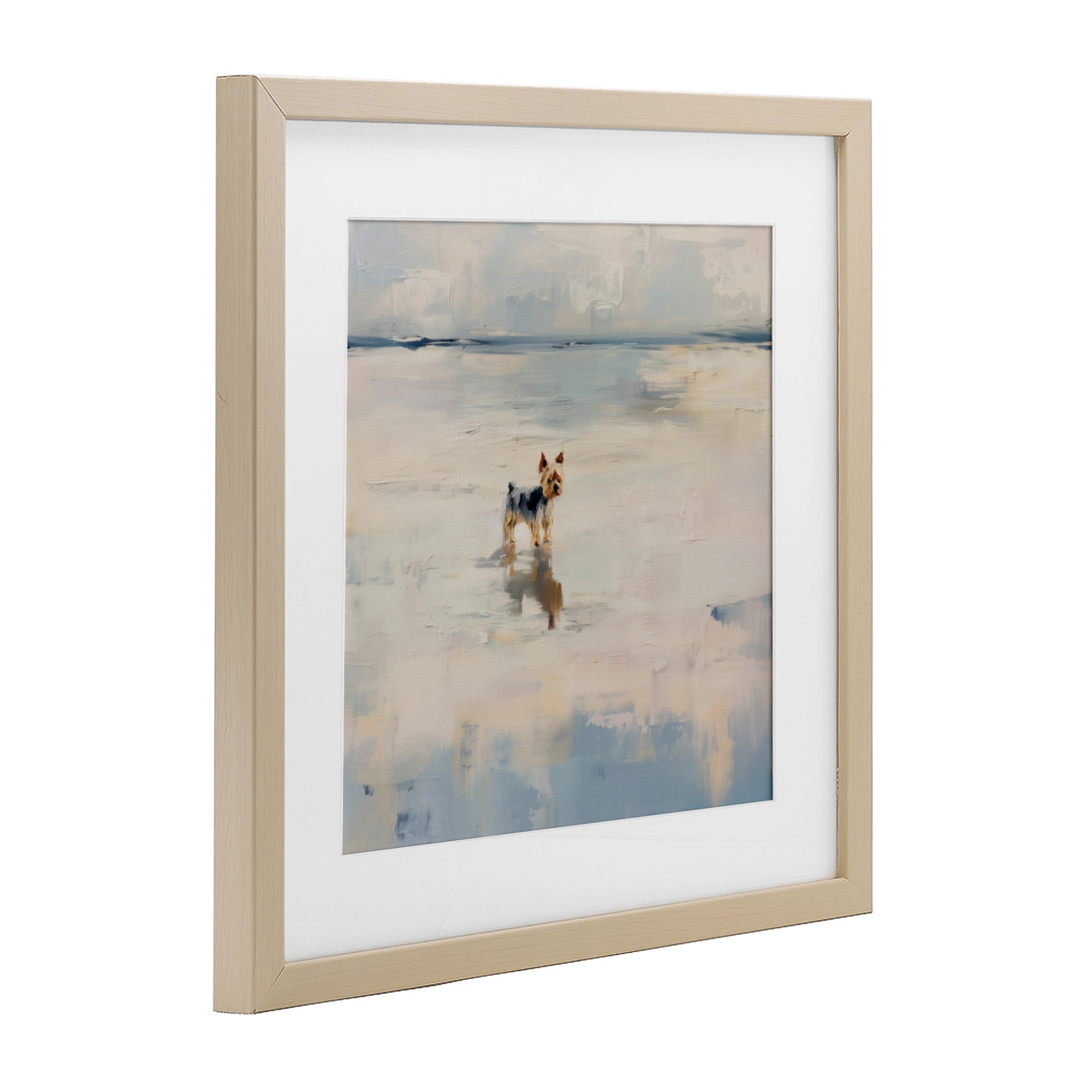 Stupell Industries Quiet Moment By The Sea Birch Framed Print Under Glass, design by Svetlana Aleynikova