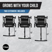 EzyRoller: Classic - Black Magic - Ride-On Scooter, Cambering Motion, Pedal Free Cart, Hand Brakes, Extendable Frame, 154lb Capacity, Kids-Teens 4+