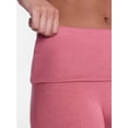 thumbnail image 5 of Athletic Works Women's ButterCore Flare Leggings with Fold Over Waist, 31" Inseam, Sizes XS-XXL, 5 of 7