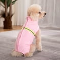 thumbnail image 4 of Dog Fleece Vest,Winter Warm Jacket Sweater with D-Ring,Cold Weather Coat for Small Medium Dogs Cats Pink XS, 4 of 6