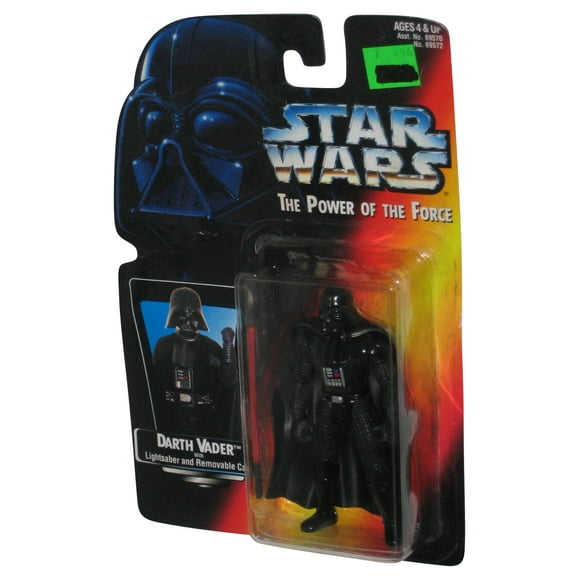 Star Wars Power of The Force (1995) Red Card Darth Vader 3.75 Inch Figure - (Damaged Packaging)