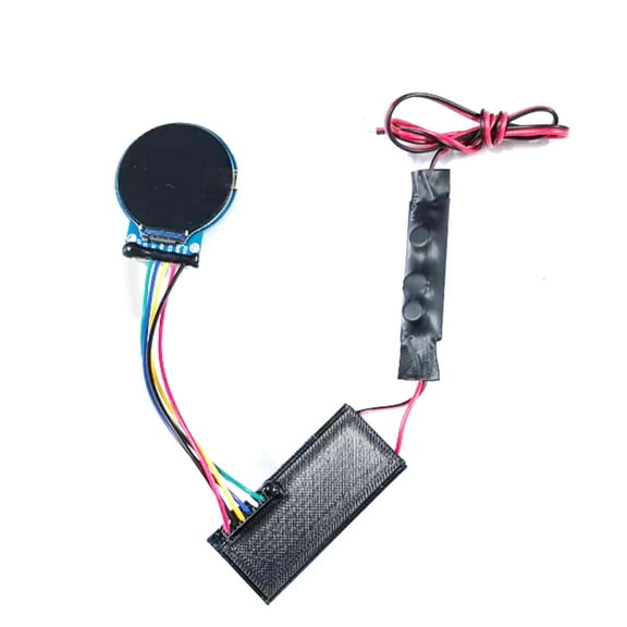 Huhudde Automotive Accessories Car Devil Eye Headlights 12V LED Dynamic Eye Car Headlight Assembly Modes Adjustment