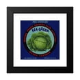thumbnail image 2 of Anonymous 15x15 Black Modern Framed Museum Art Print Titled - Fla-Green Brand Green Cabbage Label (1930-1950), 2 of 5