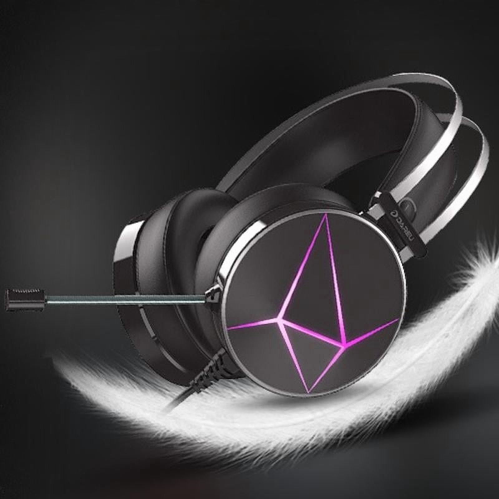 Gaming Headset with Microphone Game Headphones with 7.1 Surround Sound Earphone Sports Headset For PC E-Gamers