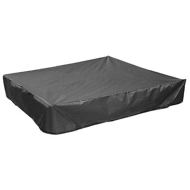 Housse Carrée pour Bac à Sable avec Cordon, Housse Imperméable pour Jardin, Housse Extérieure