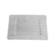 thumbnail image 2 of Cubierta de rejilla de ventilación de rejilla de ventilación de aire con rejilla Rectangular para barco marino de acero inoxidable, 2 of 10