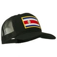 thumbnail image 5 of Costa Rica Patched Mesh Cap - Black OSFM, 5 of 5