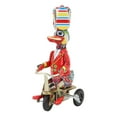 thumbnail image 2 of Toy, Delicate Adult Collections Clockwork Retro Duck On Bike Tin Toy  for Festival, 2 of 7
