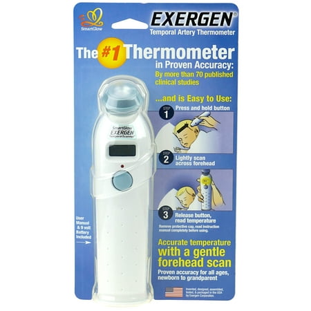 Exergen Temporal Scan Forehead Artery Baby Thermometer Tat-2000c Scanner 1