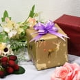 thumbnail image 6 of Uxcell 2.8inch Pull Bows Present Wrapping String Bows Ribbon Gold Thread Style Green 40 Pack, 6 of 6