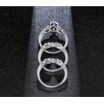 thumbnail image 4 of Zircon Couples Rings Set For Him And Her Elegant Engagement Wedding Promise Matching Bands For Anniversary And Gift, 4 of 4