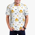 thumbnail image 1 of Balery Submarine Ship Camisa Polo de Hombre con Estampado, de Manga Corta y Tejido Medio, Camisa Tipo Golf Polo-Small, 1 of 6