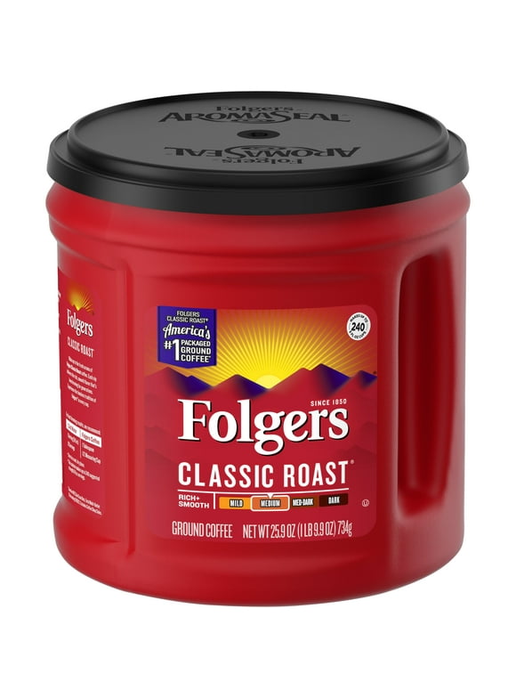 Folgers 25.9 oz Classic Roast (Pack of 6)