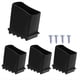 thumbnail image 1 of 4 Piezas de Cubierta de Pie de Escalera para el Hogar, Patas de Escalera de Goma, Sillas, Almohadillas de Extensión Telescópicas para Escaleras de Mano, 1 of 5
