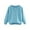 Blue, variant on FAIWAD Girls Cardigan Sweaters Long Sleeve Colorful Button Knitted Outwear Kids Casual Going Out Clothes School Uniform