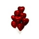 thumbnail image 1 of 50 globos románticos en forma de corazón de 25 cm, globos creativos de doble capa, globos decorativos, suministros para fiestas, recuerdos de boda (rojos), 1 of 6