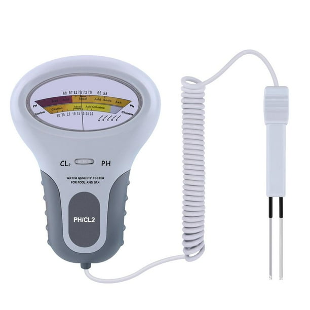 Cloro Residual PC102 Piscina Detector Cloro Residual PH Detección Del CL & PH Detección Cloro Aguas Termales