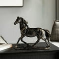 thumbnail image 4 of Wealth Horse Statue Feng Shui Home Decorations for Living Room Horse Figurines Collectibles Figurine Decors Gift, 4 of 9