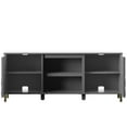 thumbnail image 4 of Twin Star Home TV Stand for TVs up to 60", Pure Gray, 4 of 7