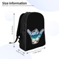 thumbnail image 3 of Mochila escolar ligera Shaka Aloha Hawaii para portátil, para estudiantes de secundaria, preparatoria y universitarios., 3 of 5