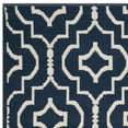 thumbnail image 5 of SAFAVIEH Montauk Raeyln Geometric Cotton Area Rug, Navy/Ivory, 4' x 6', 5 of 6