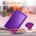 thumbnail image 5 of Silicone Case for Samsung Galaxy Tab A 8.4 2020 Model SM-T307 (Verizon/T-Mobile/Sprint/AT&T), Fintie Kids Friendly Light Weight Shock Proof Protective Cover Honey Comb Series, 5 of 7