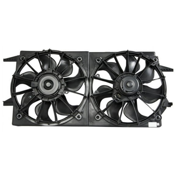 Four Seasons Dual Radiator and Condenser Fan Assembly P/N:75236 Fits select: 1997-2003 CHEVROLET MALIBU, 1999-2004 OLDSMOBILE ALERO